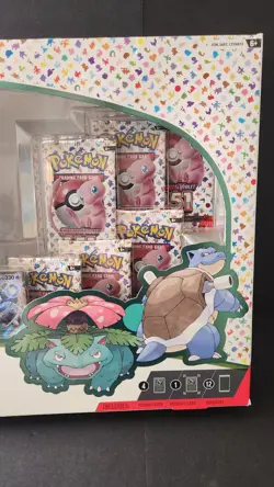 Pokemon 151 Blooming Waters Premium Collection Box Scarlet & Violet 12 Booster - Image 3