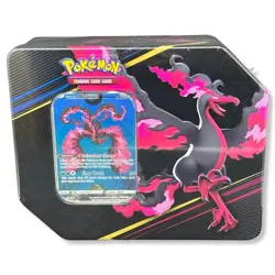 Pokemon Crown Zenith Galarian Moltres Tin Promo 5 Booster Packs Factory Sealed - Image 1