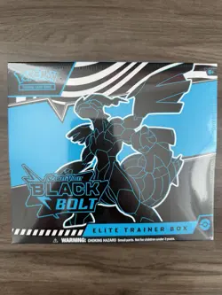 Pokemon ETB Black Bolt Sealed scarlet and violet - Image 1