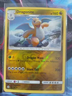 Dragonite 96/149 Reverse Holo Sun & Moon Base Pokemon 2017 NM - Image 1