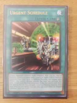 Yu-Gi-Oh! TCG Urgent Schedule Maximum Gold: El Dorado MGED-EN063 1st Edition... - Image 1