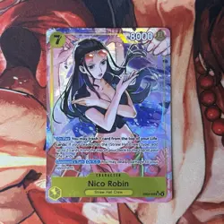 Nico Robin EB03-055 SR Alt Art Heroines Edition ENGLISH One Piece CCG - Image 1
