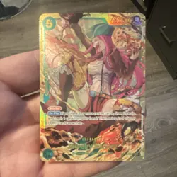 ONE PIECE CCG JEWELRY BONNEY OP12-118 LEGACY BLOCKER FOIL 6000 CHARACTER - Image 1