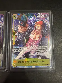 Donquixote Rosinante OP12-108 One Piece Illustration Promo Alt Art NM Two - X2 - Image 3