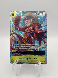 Monkey.D.Luffy OP07-109 Full Art - One Piece Illustration Box Vol. 3 Foil Promo - Image 1