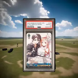 Weiss Schwarz Kirito & Asuna 124 Dengeki Bunko Japanese Gso/WS02 GEM MT 10 2023 - Image 1