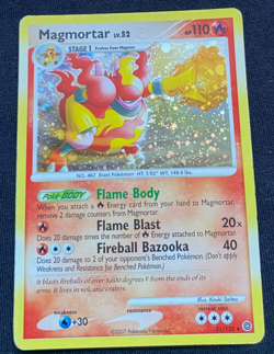 Pokemon TCG Magmortar Secret Wonders 31/132 Holo Rare HP - Image 1