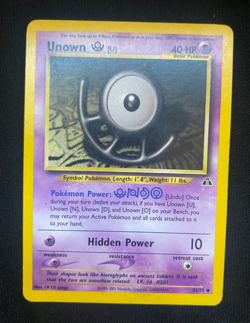 Unown (U) 51/75 Pokemon Neo Discovery (HP) - Image 1
