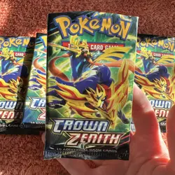 Pokemon Crown Zenith 5x Booster packs OPEN *no hits* - Image 2