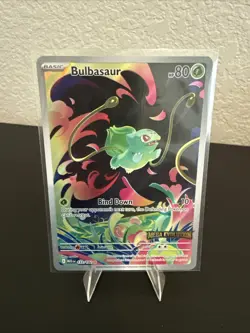 2025 POKEMON MEG EN-MEGA EVOLUTION 133 BULBASAUR ENHANCED - Image 1