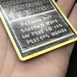 Alph Lithograph Pokemon Secret Rare Three Undaunted HeartGold SoulSilver 2010 - Image 3