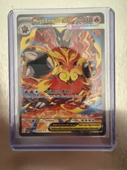 Mega Emboar ex (273/217) SIR - Pokemon TCG - Ascended Heroes - Pack fresh - Image 1