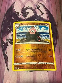 Bewear 151/264 Fusion Strike Pokemon Reverse Holo Foil Nice! - Image 1