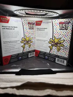 2x Alakazam EX Collection Box Sealed Pokemon Scarlet And Violet 151 820650855269 - Image 3