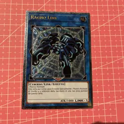Yu-Gi-Oh! TCG ITALIAN Link Spider UTR OP07 Ultimate Rare LP - Image 1