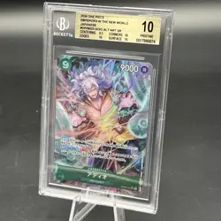 2024 One Piece Japanese Adio, #OP09023, Alternate Art SR BGS 10. Emporers in the - Image 1