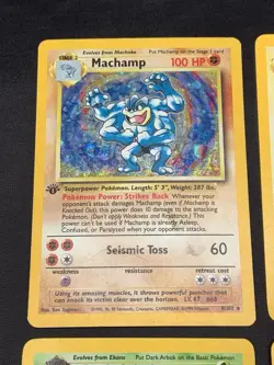 Vintage Pokemon Cards Holo Rare WOTC Lot Gym Challenge Team Rocket, Base MP/HP - Image 2