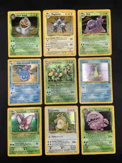Vintage Pokemon Holo Rare Card Lot - WOTC Era Only Collection - 1999/2000 MP/HP - Image 1