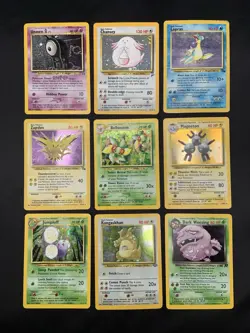 Vintage Pokemon Rare Holo Card Lot * WOTC Era Only Collection * 1999-2001 MP/HP - Image 1