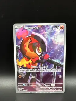 Charcadet Promo 022 Phantasmal Flames Pokemon Card - Image 1