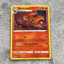 Ninetales 025/192 - Rebel Clash -Rare - Pokemon Card TCG - HP - Image 1