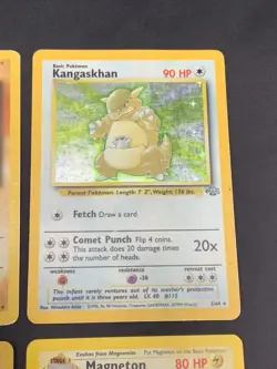 Vintage Holo Rare Pokemon Card Lot WOTC 1999 - Base Set, Jungle, Fossil - MP/HP - Image 4