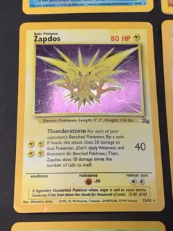 Vintage Holo Rare Pokemon Card Lot WOTC 1999 - Base Set, Jungle, Fossil - MP/HP - Image 5