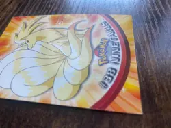 POKEMON TOPPS #38 NINETALES TV ANIMATION CARD VINTAGE ORIGINAL 151 1999 - Image 2