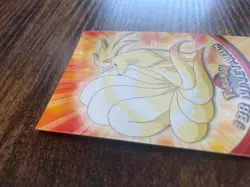 POKEMON TOPPS #38 NINETALES TV ANIMATION CARD VINTAGE ORIGINAL 151 1999 - Image 3