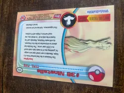 POKEMON TOPPS #38 NINETALES TV ANIMATION CARD VINTAGE ORIGINAL 151 1999 - Image 4