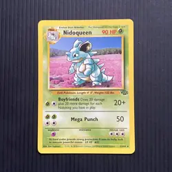 Pokemon TCG | Nidoqueen Jungle Card 23/64 Regular Non Holo Rare | LP WOTC - Image 1