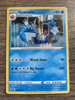 Gyarados 040/192 Rebel Clash Holo Rare Pokemon Card - Image 1