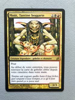 Mtg Carte Magic Lorwyn Wort Boggart Auntie French MP - Image 1