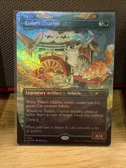 Mtg Secret Lair— Esika’s Chariot — Foil —NM - Image 1