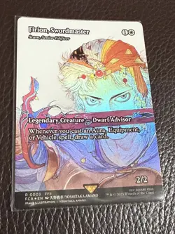Mtg FCA Final Fantasy Firion Swordmaster — Sram, Senior Edificer — Foil—NM - Image 1