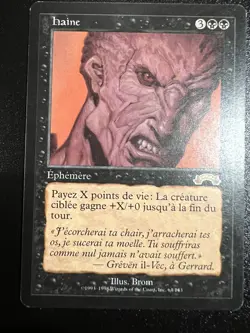 Mtg Exodus / Exode—Hatred / Haine—French NM - Image 1