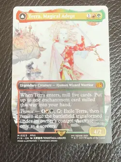 Mtg FIN Final Fantasy Showcase — Terra, Magical Adept —NM - Image 1