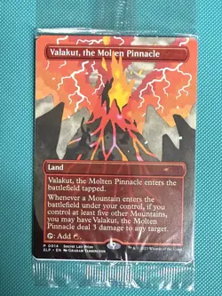 Mtg Secret Lair Prize — Valakut, the Molten Pinnacle—Sealed NM - Image 1