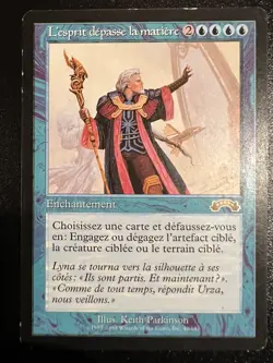 Mtg Exodus / Exode—Mind Over Matter / L’Esprit Depasse La Matiere —French EX+ - Image 1