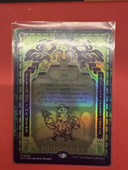 Mtg Secret Lair Encyclopedia — Field of the Dead — Foil —NM - Image 1