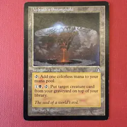 MTG Stronghold — Volrath’s Stronghold — EX - Image 1