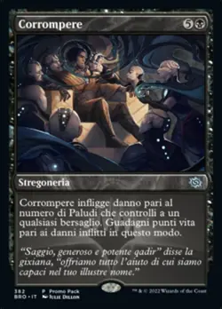 MTG CORRUPT EXC - CORROMPERE - BRO PROMO IT - MAGIC - Image 1