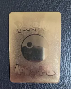 Pokemon Charizard DX 52/100 Gold Metal Pokemon Card Max Wildfire HP500 - Image 2