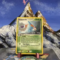 Masquerain - 39/107 Pokemon Deoxys - Reverse Holo / Stamped LP - Image 1