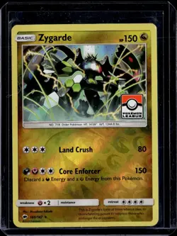 Zygarde 100/147 / S&M Burning Shadows League Promo 2017 (NM) / Pokemon TCG - Image 1