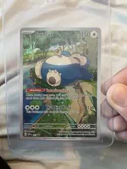 Pokemon TCG Snorlax SVP051 Scarlet & Violet 151 ETB Full Art Promo SEALED - NM/M - Image 1
