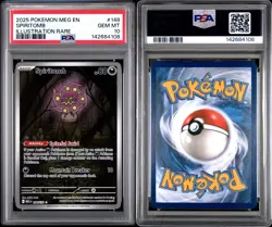 PSA 10 SPIRITOMB 148/132 ILLUSTRATION RARE MEGA EVOLUTION POKEMON 🌑 - Image 3
