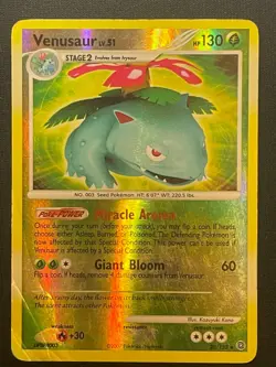 Venusaur 20/132 | 2007 Pokemon Secret Wonders Reverse Holo | MP-Damaged - Image 1