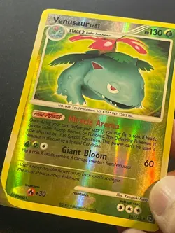 Venusaur 20/132 | 2007 Pokemon Secret Wonders Reverse Holo | MP-Damaged - Image 2
