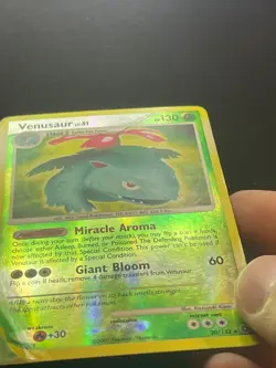 Venusaur 20/132 | 2007 Pokemon Secret Wonders Reverse Holo | MP-Damaged - Image 3